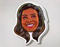 Image 1 of NY Attorney General Letitia James Face Sticker