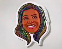Image 2 of NY Attorney General Letitia James Face Sticker