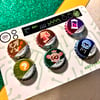 Color Chip Bottlecap Pins