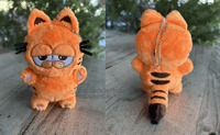 Image 2 of 12cm / 5inch Garfield Plush Keychain