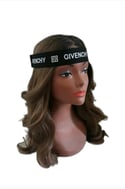 Black Givenchy Fashion Headband 