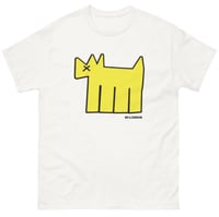 Image 1 of Classic Yellow Dog White Tee Adults