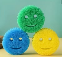 Multi-Purpose Magic Sponge - Reusable, Non-Scratch Cleaning Pad For Kitchen, Bathroom & Outdoor Use 
