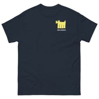 Image 1 of Classic Yellow Mini Dog Black Tee Adult