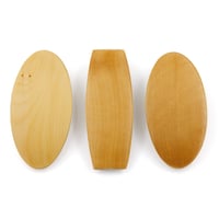 Image 3 of Huon Pine Oval Hair Clip