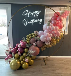 Image of HAPPY BIRTHDAY NEON SIGN