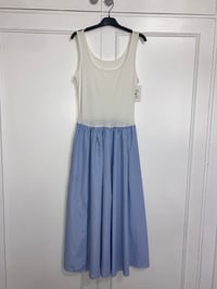 Image 1 of Blue pin stripe dress