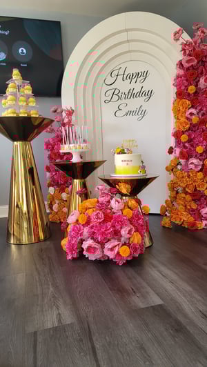 Image of 15  letters only   customized  name decal (Only available 3 weeks before event date )