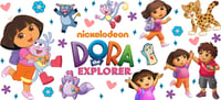 Cartoon Explorer Dora Double Sided Uv Dtf Wrap W0757