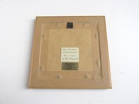 Image 9 of Vintage Miniature Watercolour Painting, Scunthorpe Old Mill Lincolnshire by Will Illingworth, Framed