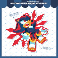 Image 1 of Shadow AARGH Keychain