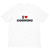 Image 2 of I Love Gooning T-Shirt