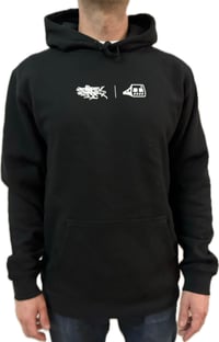 Image 2 of PM x PUZLE - CHARO - HOODIE - BLACK