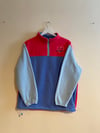 Blue and pink Grá fleece