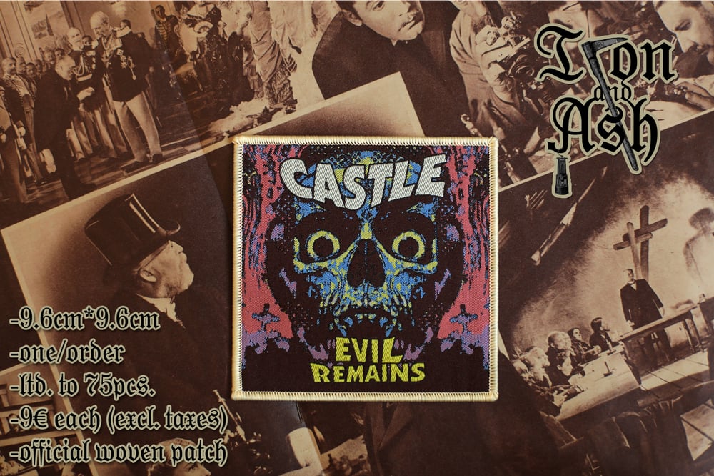 Castle - Evil Remains official woven patch