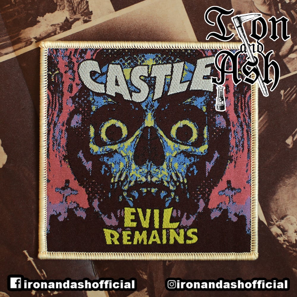 Castle - Evil Remains official woven patch