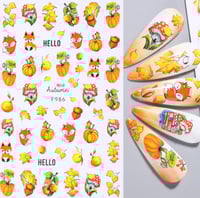 Image 2 of FALL NAIL STICKERS vol.1