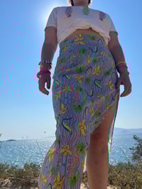 Image 5 of Korokoro wrap skirt🌴🍌🐊