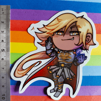 Image 3 of Chibi Ser Jasper 10x10cm Sticker