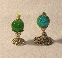 Grass Pokemon Inspired Crystal Ball Trinket