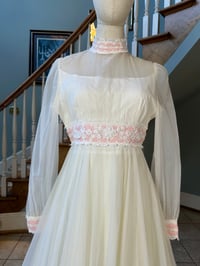 Image 3 of 1970s Pink Wedding Dress