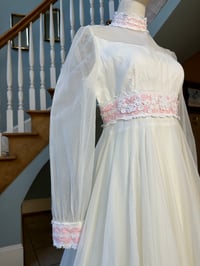 Image 4 of 1970s Pink Wedding Dress