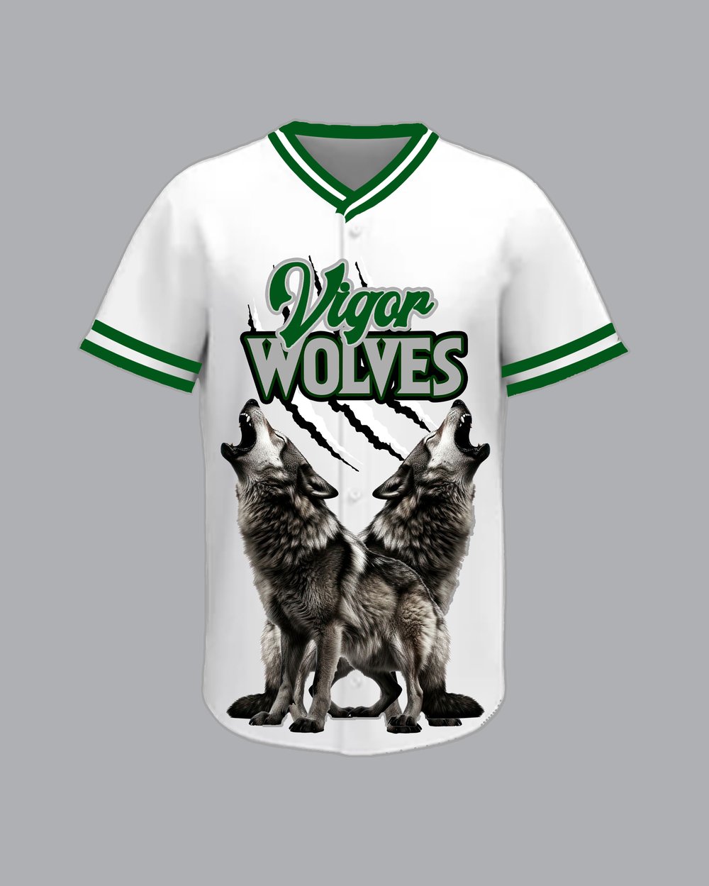 Image of The Vigot Wolf Button Up