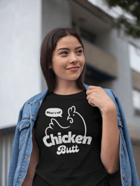 Image 1 of What's Up Chicken Butt TShirt