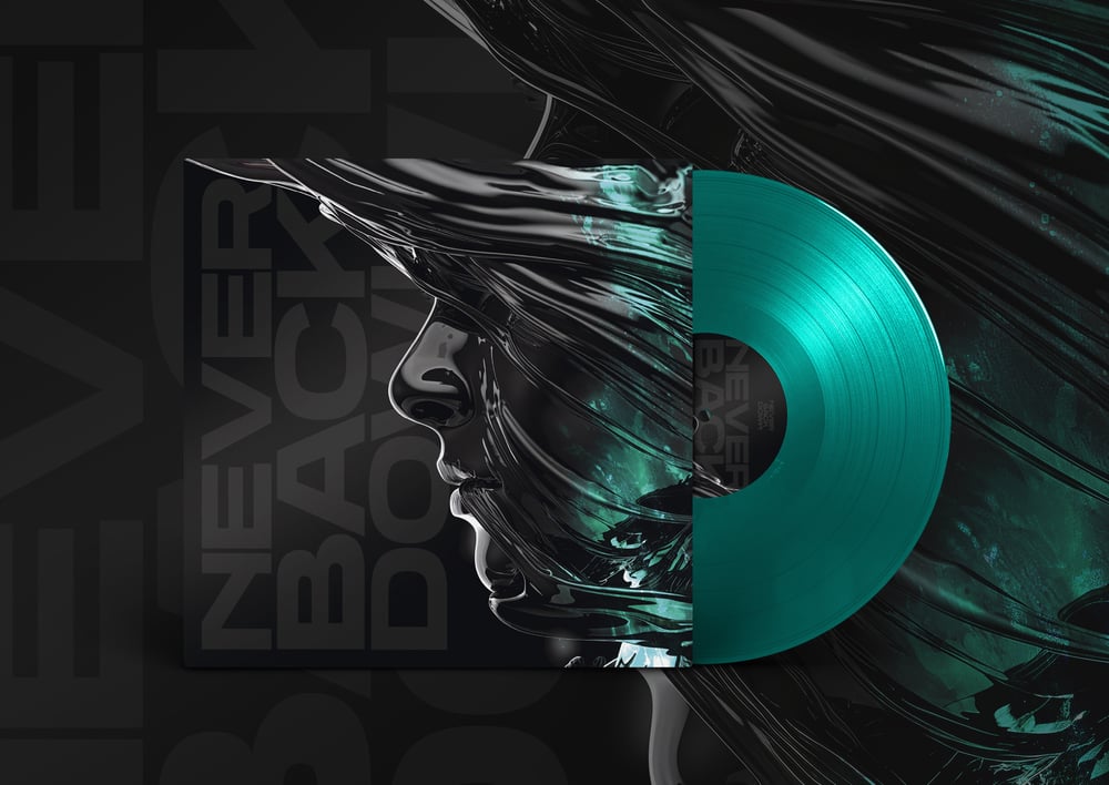 Image of New Album - Never Back Down Vinyl