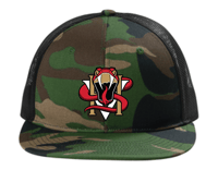 Image 1 of Venom Camo Snapback Mesh Hat