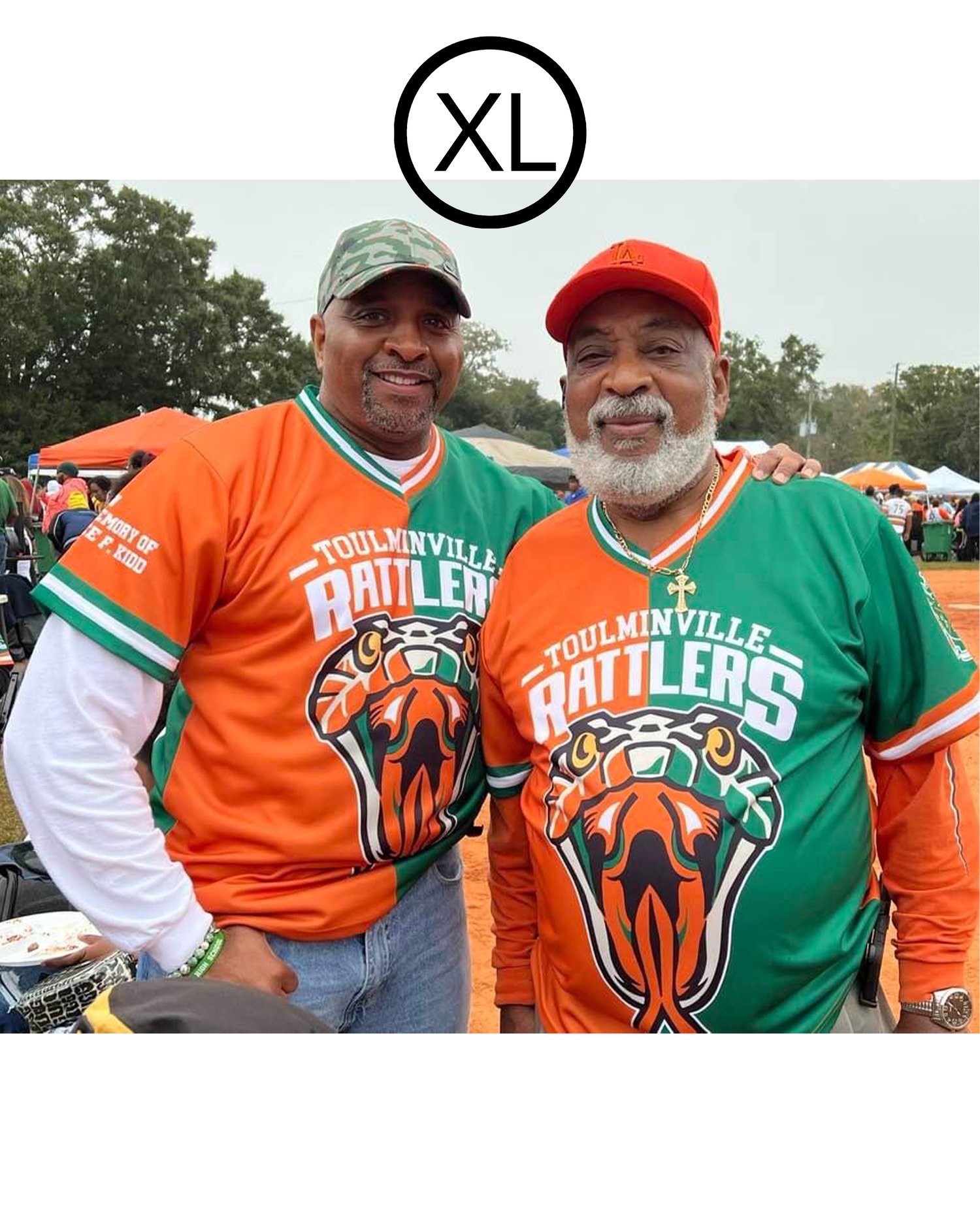 Image of Murphy Panthers Striped Button Up Jersey