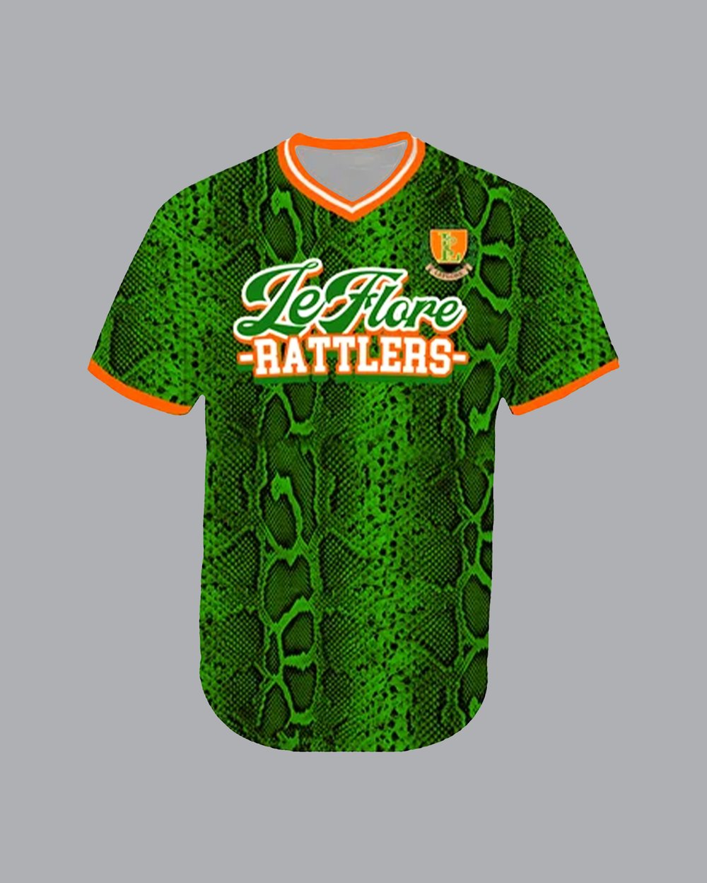 Image of LeFlore Alumni Jersey in Snakeskin Print