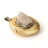 Image 1 of royal rose quartz amulet 