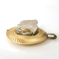 Image 2 of royal rose quartz amulet 