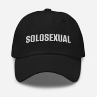 Image 1 of Solosexual Bold Dad Hat