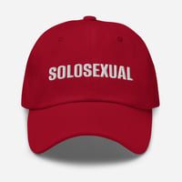 Image 5 of Solosexual Bold Dad Hat