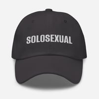 Image 7 of Solosexual Bold Dad Hat