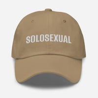 Image 9 of Solosexual Bold Dad Hat