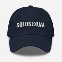 Image 4 of Solosexual Bold Dad Hat