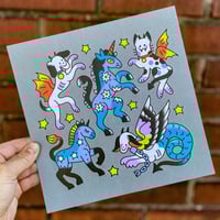 Mythical Creature Flash Sheet Print