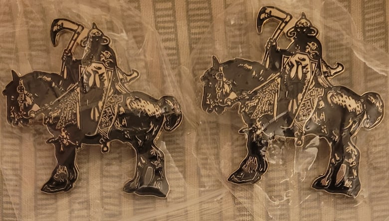Image of Death Dealer limited edition enamel pin