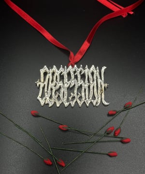 Obsession Pendant (Silk Ribbon)