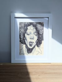 Image 4 of Scribble study #42 print