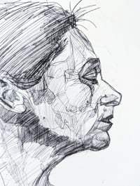 Image 3 of Scribble study #11 print