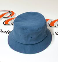 Image 3 of Boy's Lie Blue Corduroy Bucket Hat