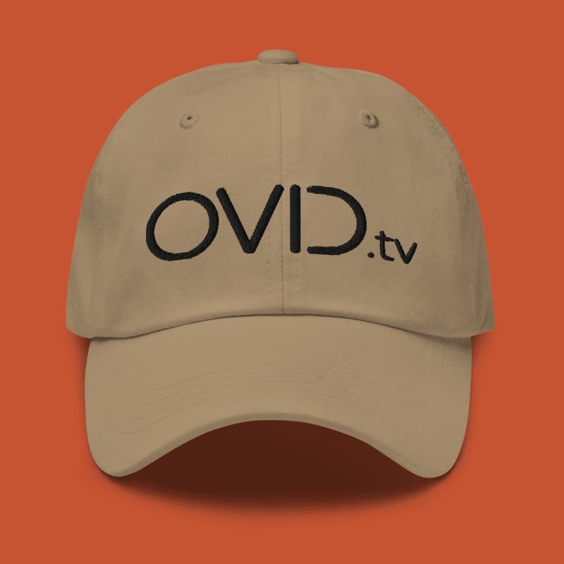 Image of OVID.tv Baseball Hat Black