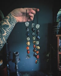 Image 1 of chakra crystal hangers