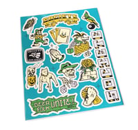 Societe WILD CARD sticker sheet 