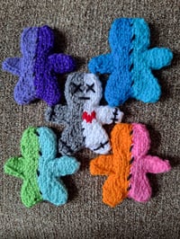 Image 2 of Knitted Deader-bread Men Spooky Cookies (Set of 6)