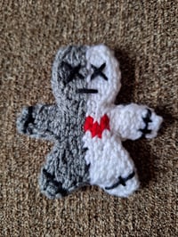 Image 4 of Knitted Deader-bread Men Spooky Cookies (Set of 6)